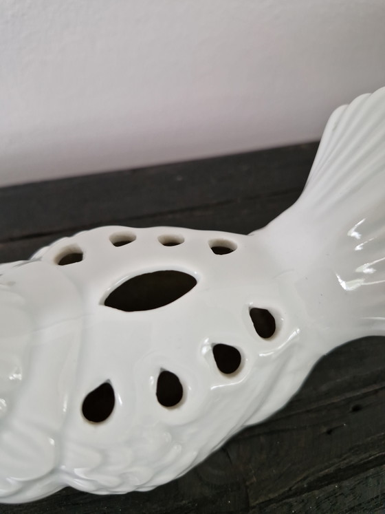 Rana portafiori vintage a forma di colomba – Oggetti decorativi, Ceramic (photo 5 of 6)