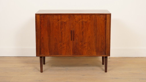 Meuble vintage avec portes coulissantes | Meubles audio | Bois de rose