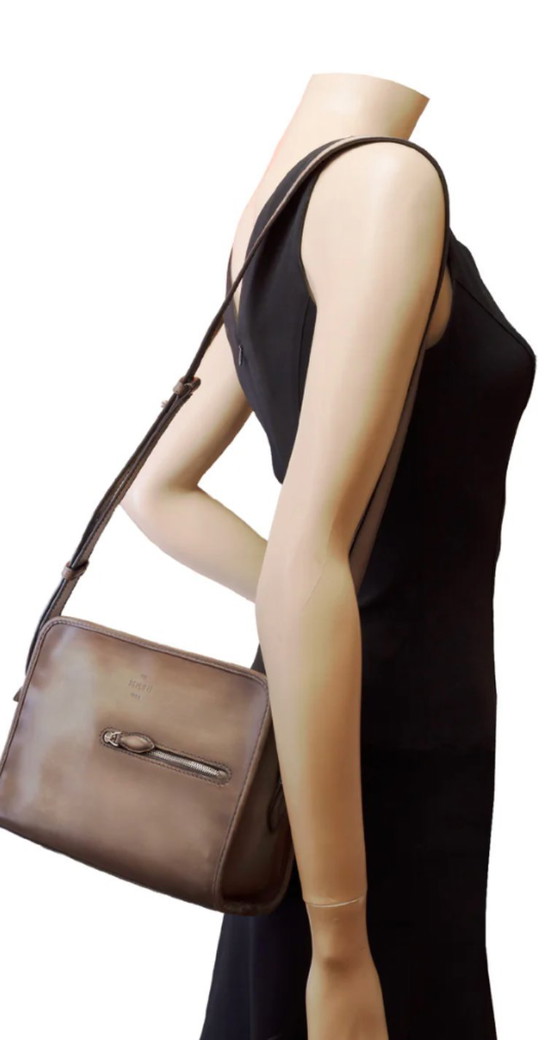 Image 1 of Sac NON SIGNÉ / UNSIGNED en Cuir Gris - 103436