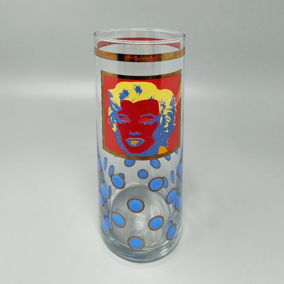 Image 1 of 1990s Astonishing Andy Warhol Vase for Egizia. Made in Italy