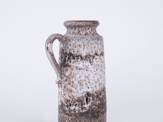 Image 1 of Keramikvase mit Henkel, deutsches Design, 1960er Jahre, hergestellt in Westdeutschland