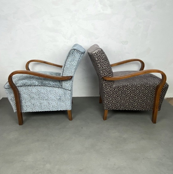 Image 1 of Fauteuils "Labirinth Duo" de Jindrich Halabala