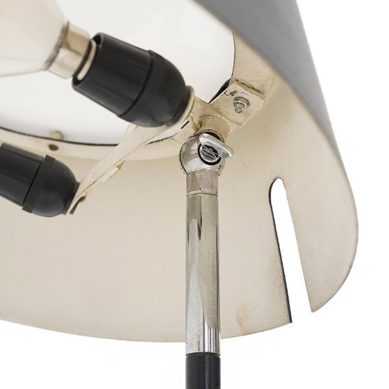 Image 1 of Table lamp by Stilux with marble base, 1950s