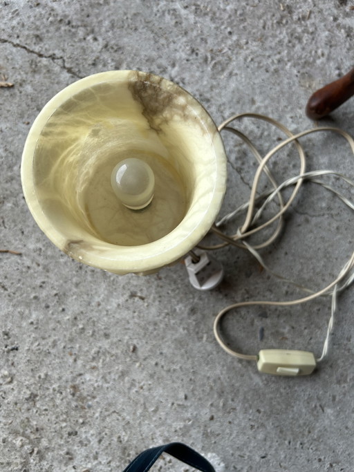 Charming Vintage Table Lamp – tafellampen, Marble (photo 2 of 5)