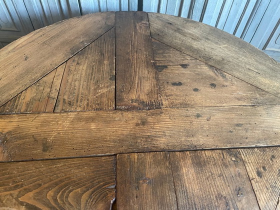 Table Vigneron Tavolo da Degustazione Tavolini Antico Francese – Wood (photo 8 of 19)