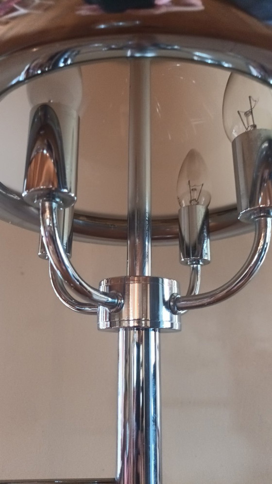 Vloerlamp Faro, Space Age 1970s – Vloerlampen, Chrome (photo 4 of 5)