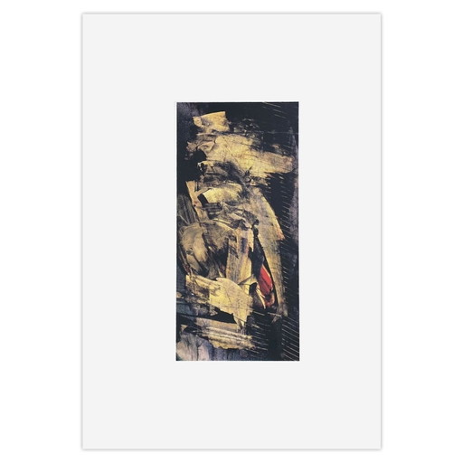 José María Sánchez Composición II serigrafía 1995