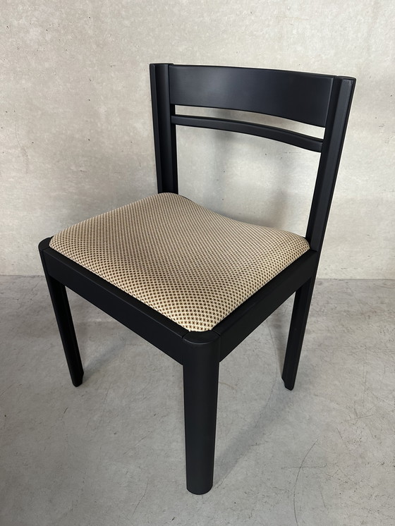 Image 1 of 6X Vintage 1970’S Brutalist Eetkamerstoelen