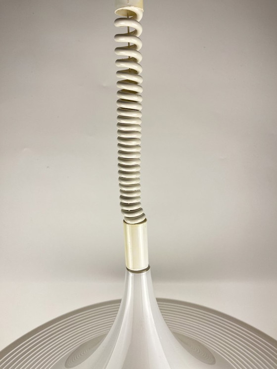 Image 1 of XL hanglamp in space age ontwerp Guzzini Meblo 1960 1970