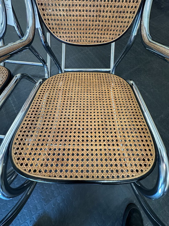 Mecedoras al estilo de Marcel Breuer (2 unidades) – Rattan (photo 13 of 13)