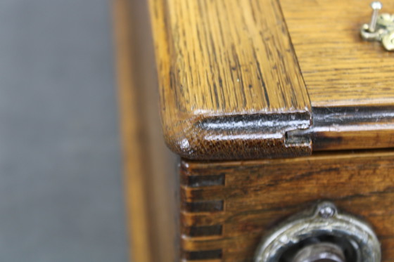 Image 1 of Antike hölzerne Registrierkasse