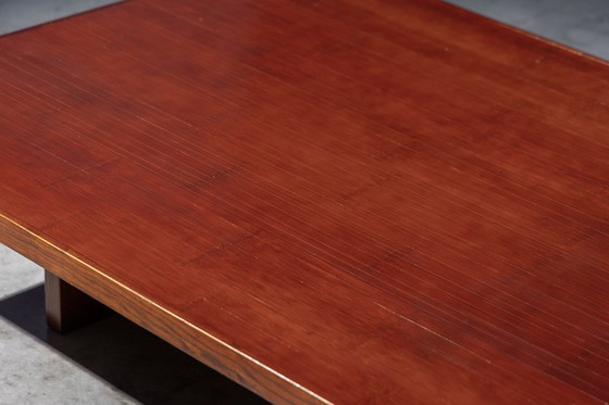 Image 1 of Tavolino da caffè in bambù di Axel Vervoordt, Belgio, anni '80