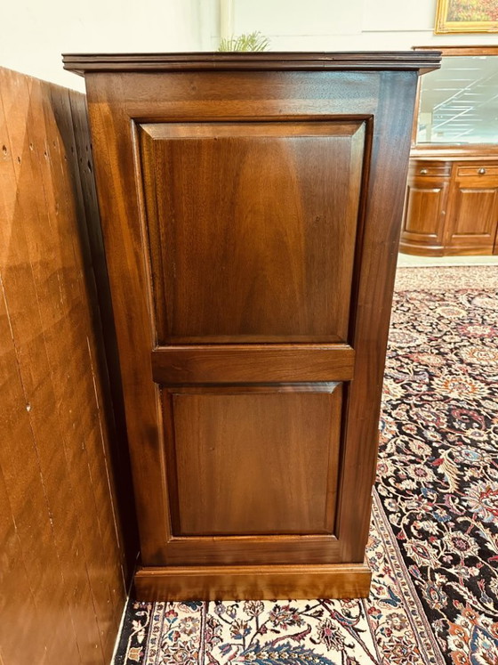 Armario de oficina inglés clásico – Muebles TV, Madera, Latón (photo 4 of 10)