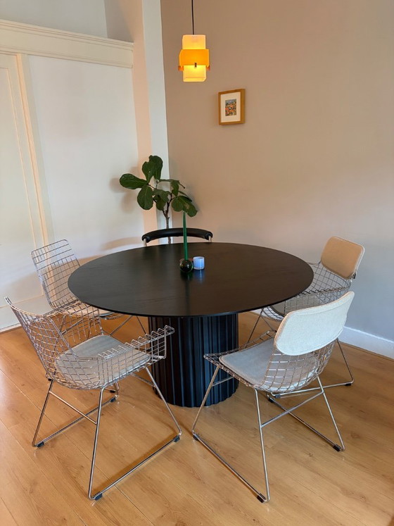Image 1 of 4 chaises HK Living Wire + coussins d'origine