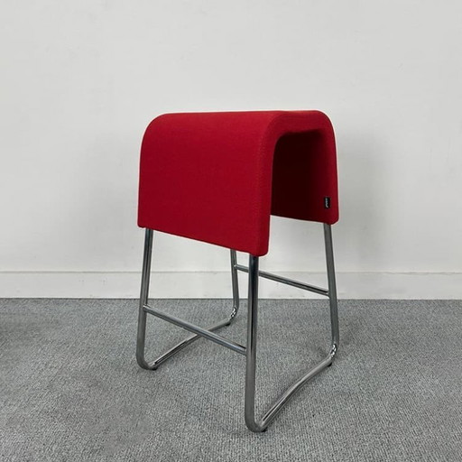 Tabouret en pli de matièreria