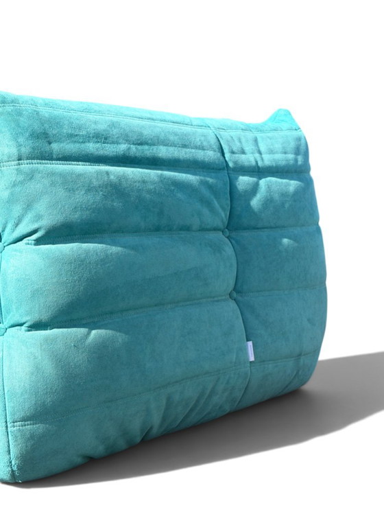 Divano Angolare Togo Turchese — Michel Ducaroy per Ligne Roset – Divani angolari, Velvet (photo 12 of 21)