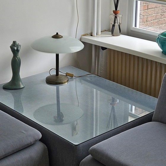 Image 1 of Canapé d'angle Gelderland 4631 avec table/pouf et certificat