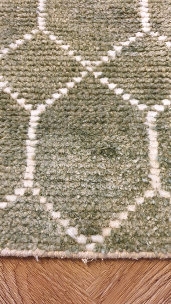 Image 1 of Rug from Brinker, Laatz army green