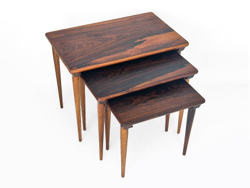 Tables d'appoint vintage, design scandinave – bijzettafels, Wood