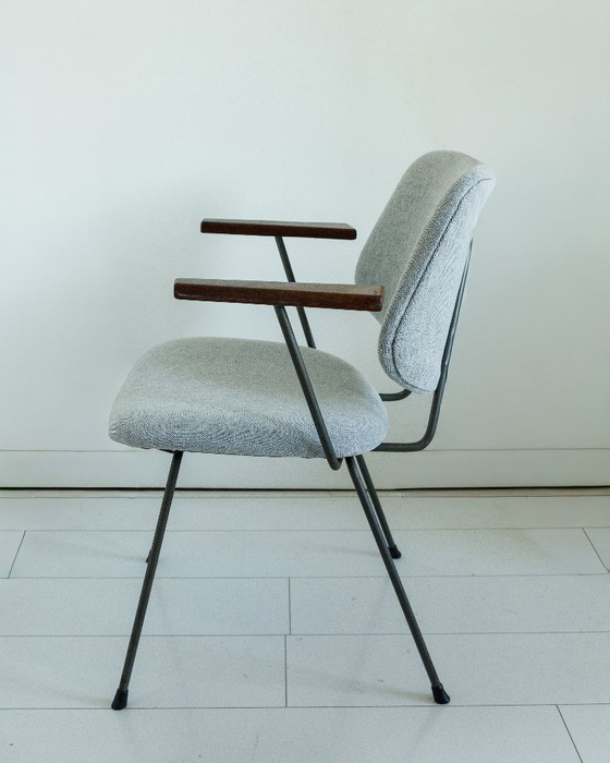 Image 1 of Chaise de salle à manger/bureau vintage Wim Rietveld