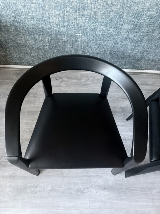 Image 1 of 6 poltrone “Miss” design di Afra & Tobia Scarpa,1986 circa per Molteni