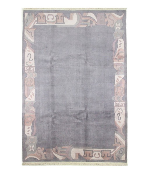 Original Modern Designer aus Hochlandwolle Teppich Nepal 352 x 250 cm