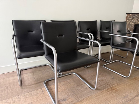 Image 1 of 6x Arco Swing dining chair