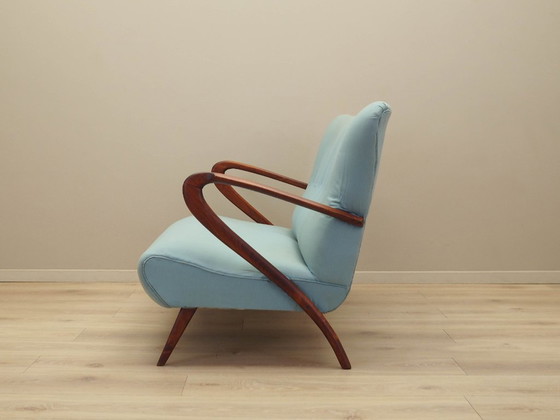 Image 1 of Mintgroene bank, Italiaans design, jaren 70, vervaardigd in Italië.