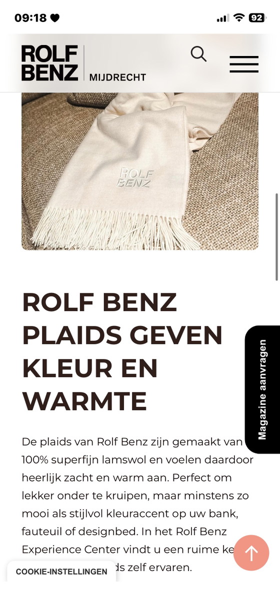 Lanci Rolf Benz 2x – Oggetti decorativi, Wool (photo 9 of 9)