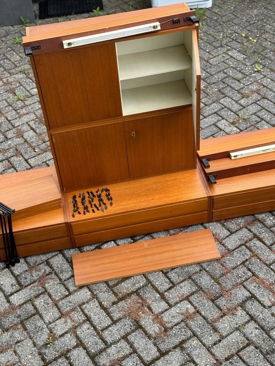 Image 1 of Omnia Modulair Teak Wandmeubel