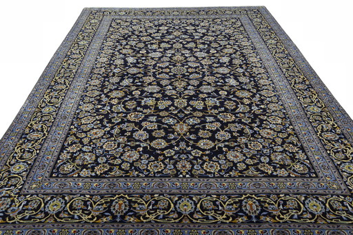 Tapis d'Orient Keshan noué à la main - 394 X 280 cm