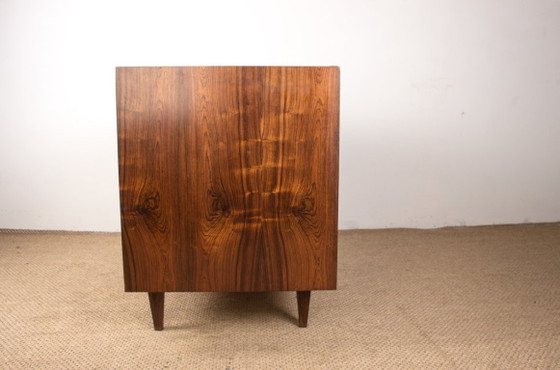 Toeletta o Cassettiera in Palissandro di Paul Geoffroy per Edition Charron 1960., Cassettiere, Legno, Marrone (foto 16 di 18)