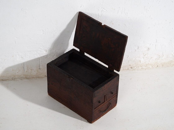 Antique Japanese box with drawers - Late Meiji Period (c. ) #25 – Chest of drawers, Wood (photo 26 of 40)