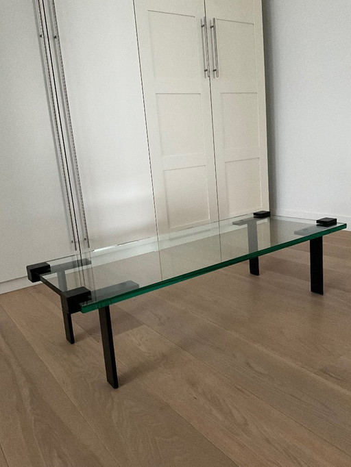 Table basse en verre Gelderland 7920 T, design Bart Vos