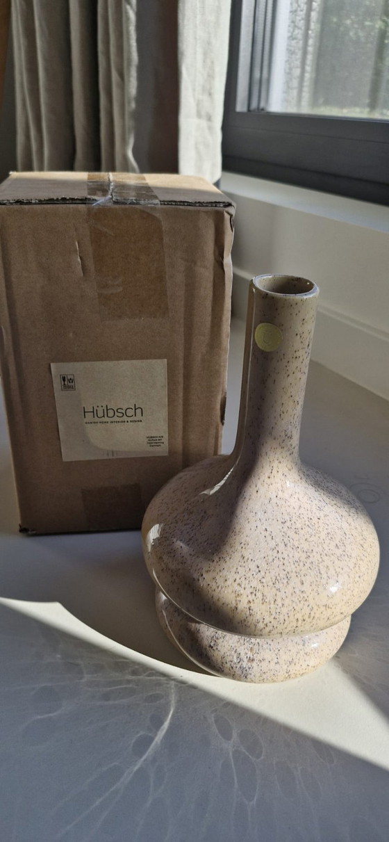 Image 1 of Hübsch curve design vase (24cm)