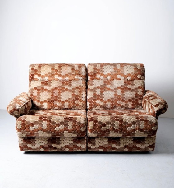 Image 1 of Space Age style Sofa from the 70’s, Funky Upholstery