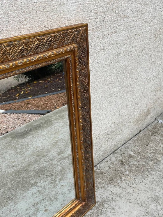 Image 1 of Specchio in stile oro e legno