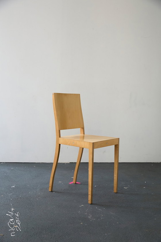 Image 1 of Vitra - Chaise Jasper Morrison en contreplaqué (1991 - Dossier complet)