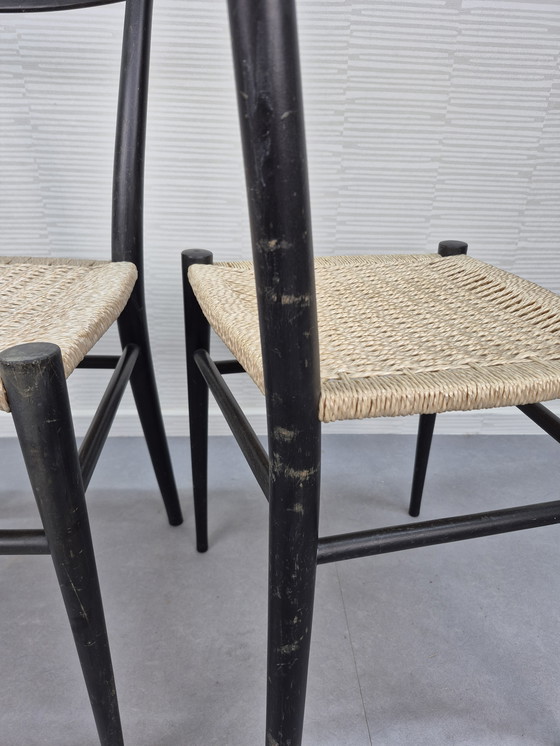 Image 1 of Sedie Gio Ponti Style (2). Sedia da cucina leggera vintage