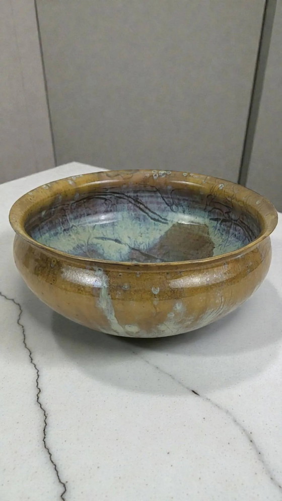 Ciotola da insalata in gres firmata Anne Marie Sybesma De Bay, alias MIEP La Borne – Ciotole, Porcelain (photo 7 of 11)