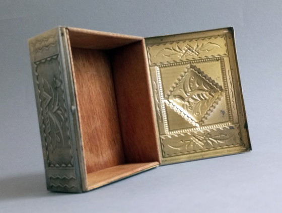 Dagobert Peche Art-Deco/Wiener Werkstatte Box Wenen, jaren 20 – Decoratieve objecten, Wood (photo 3 of 8)