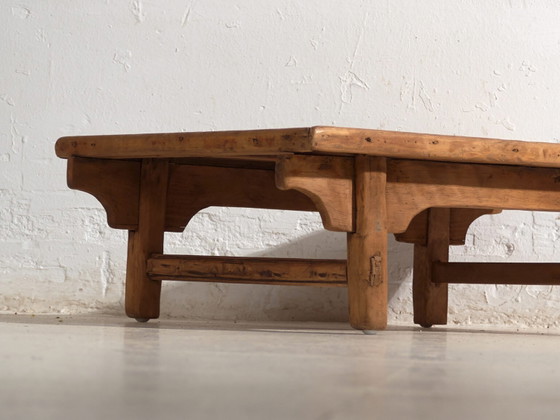 Antique low table in pine wood – China, circa 1930 – Coffee tables (photo 14 of 40)