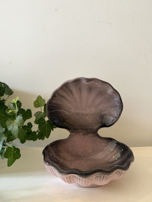 Bol vintage italien en coquillage – decoratieve objecten, Ceramic
