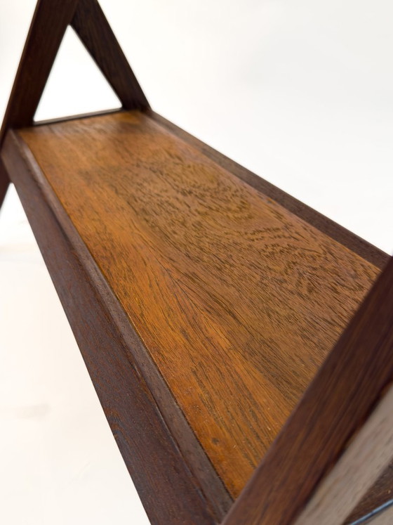 Wengéhouten bijzettafel uit het midden van de vorige eeuw – Wood (photo 8 of 16)