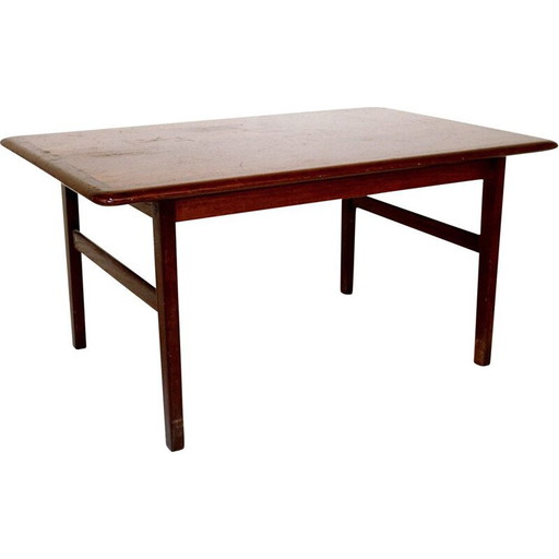 Tavolino da caffè vintage in teak, Svezia 1960