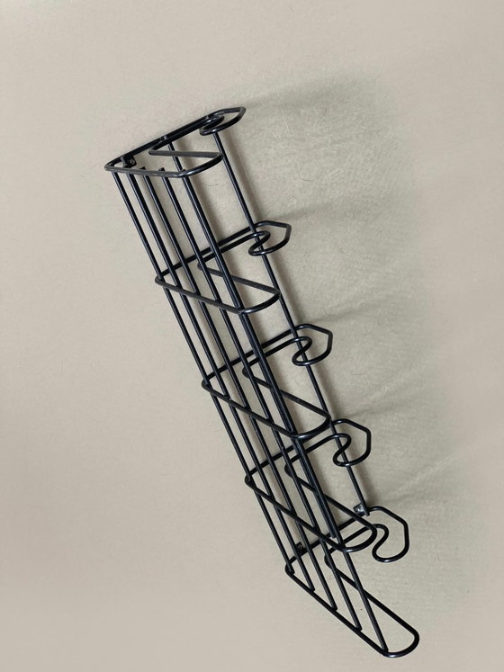 Vintage IKEA 'Frän' Wire Wall Coat Rack – 1980s – Mint Condition – Metal (photo 2 of 5)