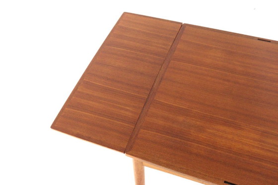 Tavolo da pranzo quadrato allungabile in teak Poul Hundevad, stile vintage danese. – Set da pranzo, Wood (photo 12 of 24)
