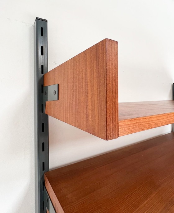 Image 1 of Sistema a parete vintage Simpla Lux a 2 pezzi, anni '60