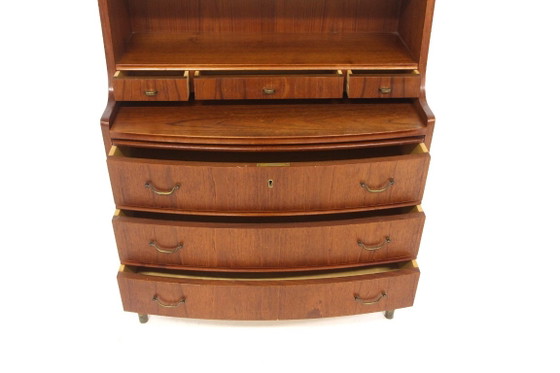 Secrétaire scandinave en teck, Danemark, 1950 – Commodes, Bois (photo 5 of 12)