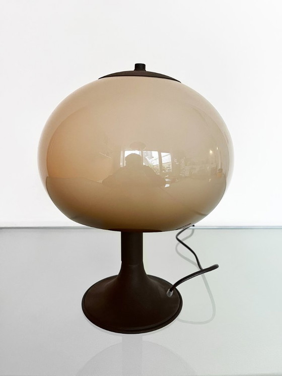 Image 1 of Vintage 70s Herda space age Mushroom table lamp